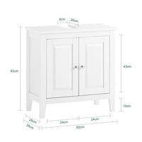 Mobiletto Bagno Colonna Bagno Cassettiera Bagno Bianco Con Cassetti Frg202-W