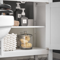 Mobiletto Bagno Colonna Bagno Cassettiera Bagno Bianco Con Cassetti Frg202-W