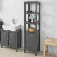 Set di Mobili da Bagno Grigio Colonna FRG205-DG
