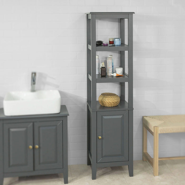 Set di Mobili da Bagno Grigio Colonna FRG205-DG