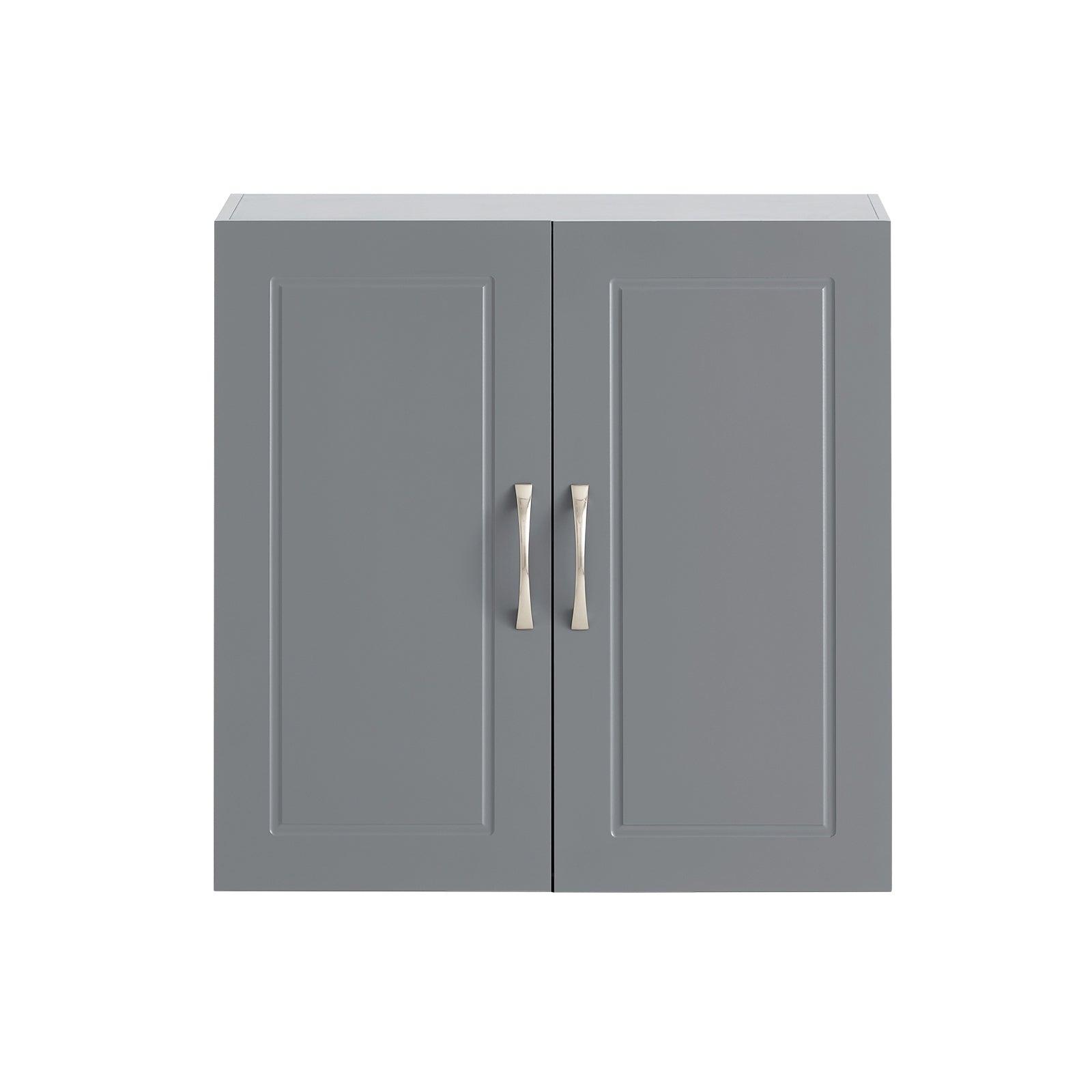 Armadietto pensile da bagno Mobile da parete per il cucina 2 ante 60x30x30cm Grigio FRG231-DG