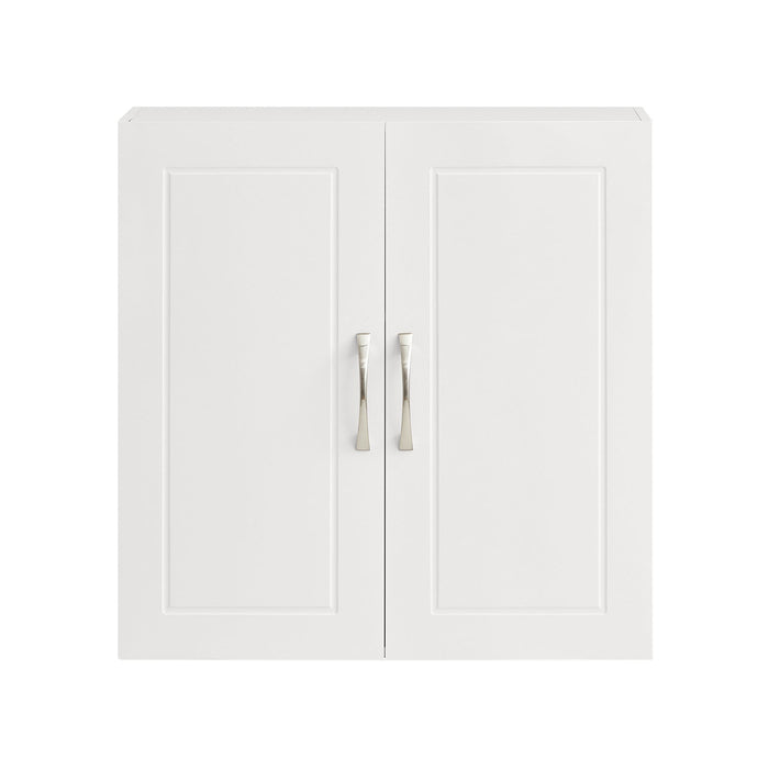 Armadietto pensile da bagno Mobile da parete per il cucina 2 ante 60x30x30cm Bianco FRG231-W
