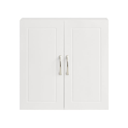 Armadietto pensile da bagno Mobile da parete per il cucina 2 ante 60x30x30cm Bianco FRG231-W