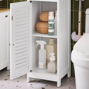 mobile a colonna bagno salvaspazio Bianco Con Cassetti Bianco-Naturale L32*A170*P30 cm, FRG236-WN