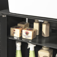 Mobiletto Bagno Cassettiera Bagno Armadietto Bagno Mobile Sottolavabo per Bagno Grigio FRG237-DG