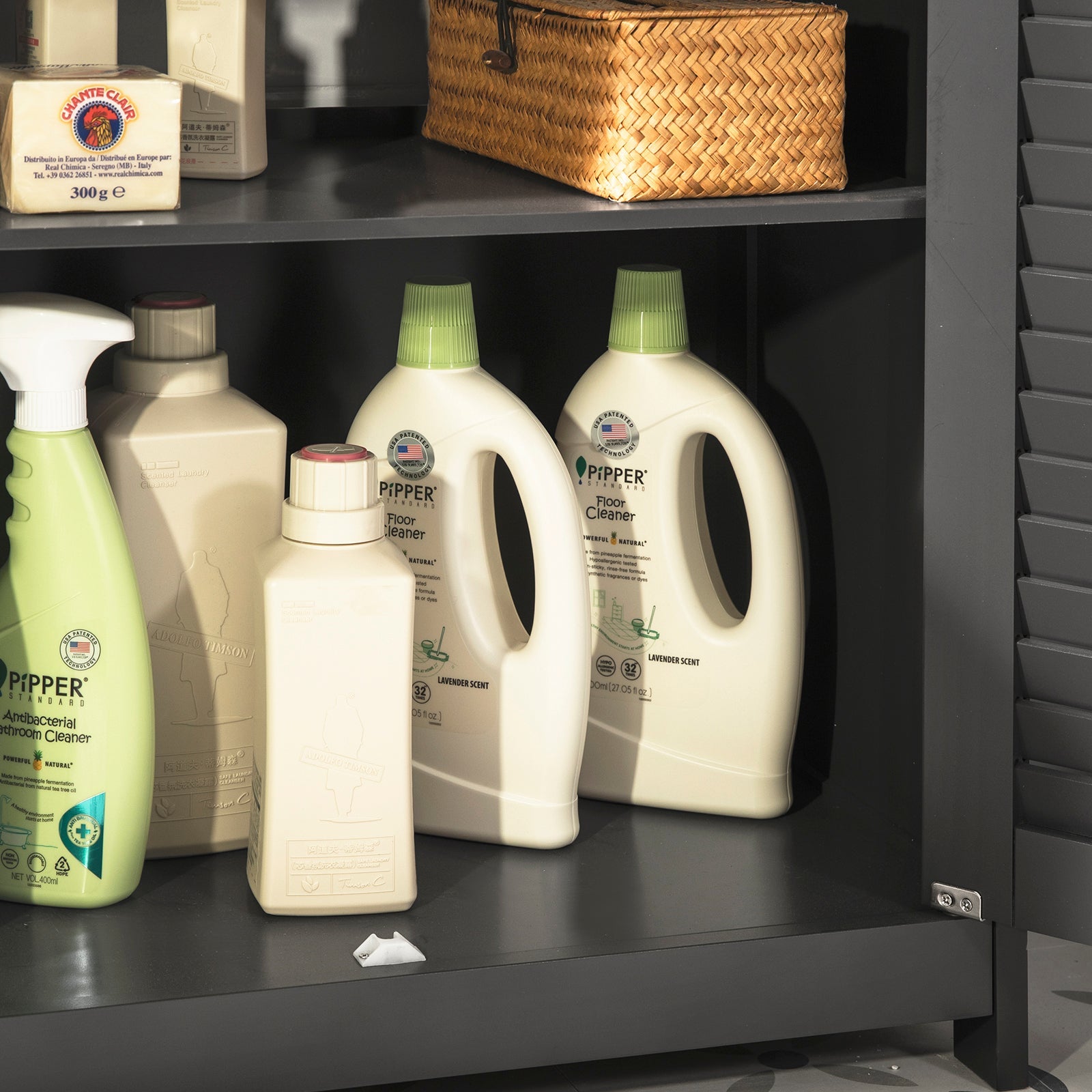 Mobiletto Bagno Cassettiera Bagno Armadietto Bagno Mobile Sottolavabo per Bagno Grigio FRG237-DG