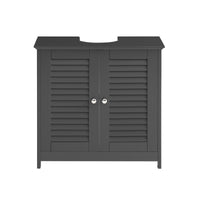 Mobiletto Bagno Cassettiera Bagno Armadietto Bagno Mobile Sottolavabo per Bagno Grigio FRG237-II-DG SoBuy