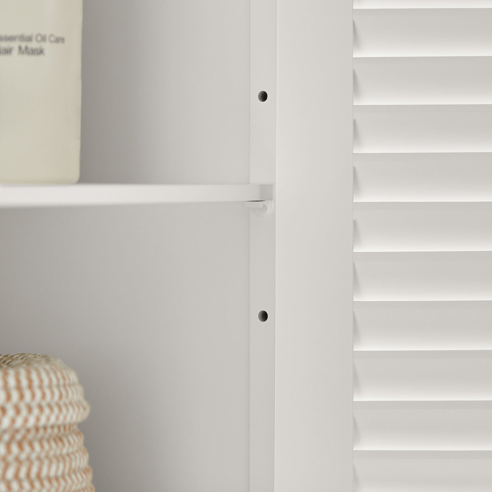 Mobiletto Bagno Cassettiera Bagno Armadietto Bagno Mobile Sottolavabo per Bagno Bianco FRG237-W