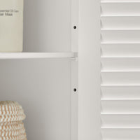 Mobiletto Bagno Cassettiera Bagno Armadietto Bagno Mobile Sottolavabo per Bagno Bianco FRG237-W