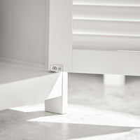 Mobiletto Bagno Cassettiera Bagno Armadietto Bagno Mobile Sottolavabo per Bagno Bianco FRG237-W