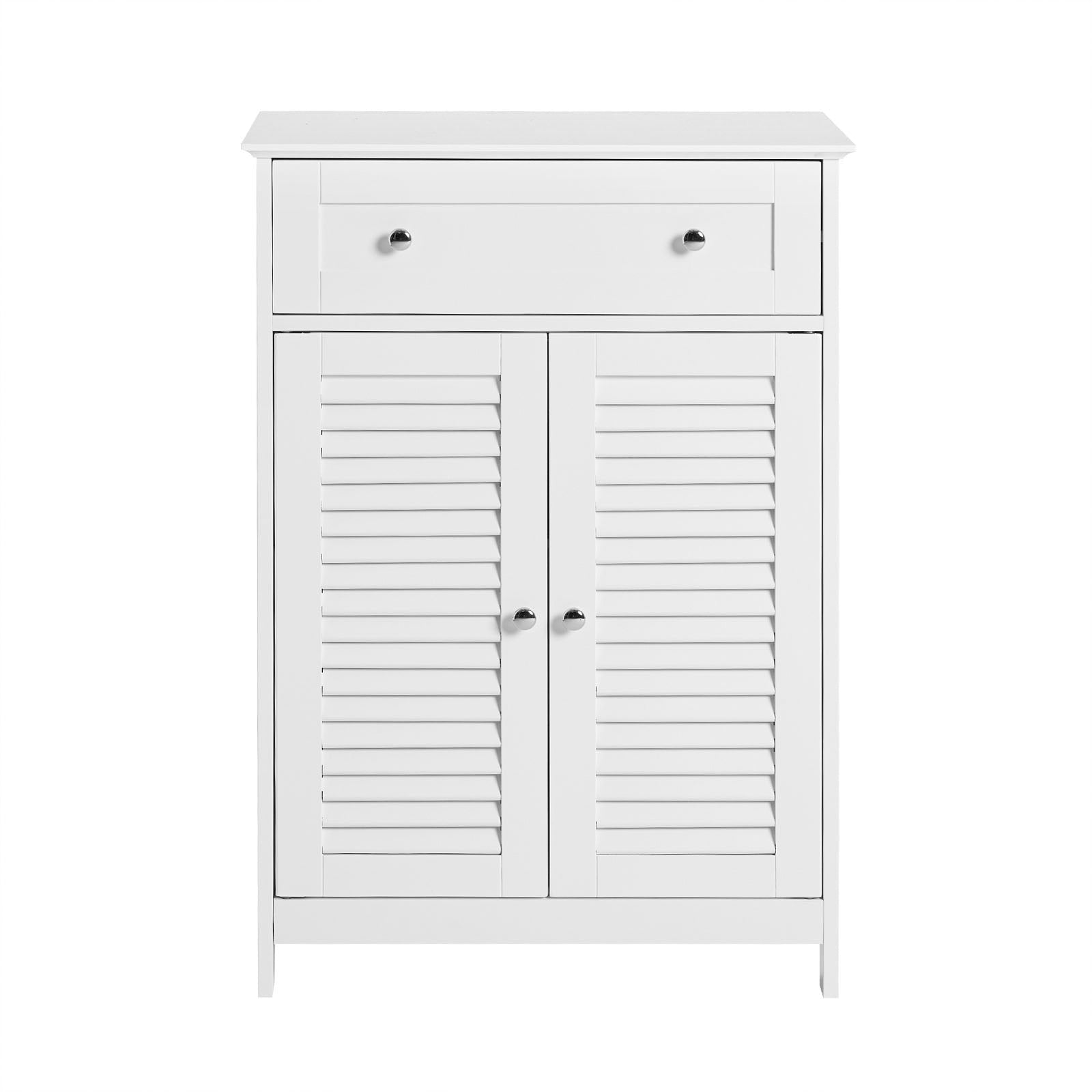 Mobiletto Bagno Colonna Bagno Cassettiera Bagno Con Cassetti Bianco FRG238-W