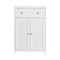 Mobiletto Bagno Colonna Bagno Cassettiera Bagno Con Cassetti Bianco FRG238-W