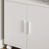 Mobiletto per Forno a microonde,Carrello da cucina,credenza,FRG241-W