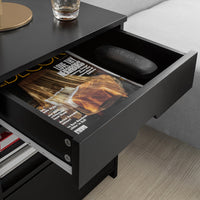 Comodino Camera da Letto con 2 cassetti L45*P38*A50 cm, FRG258-SCH