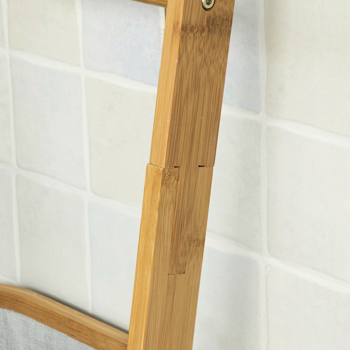 FRG263-N, Scaffale Scala con portabiancheria salvaspazio,organizzare la bagno,impermeabile