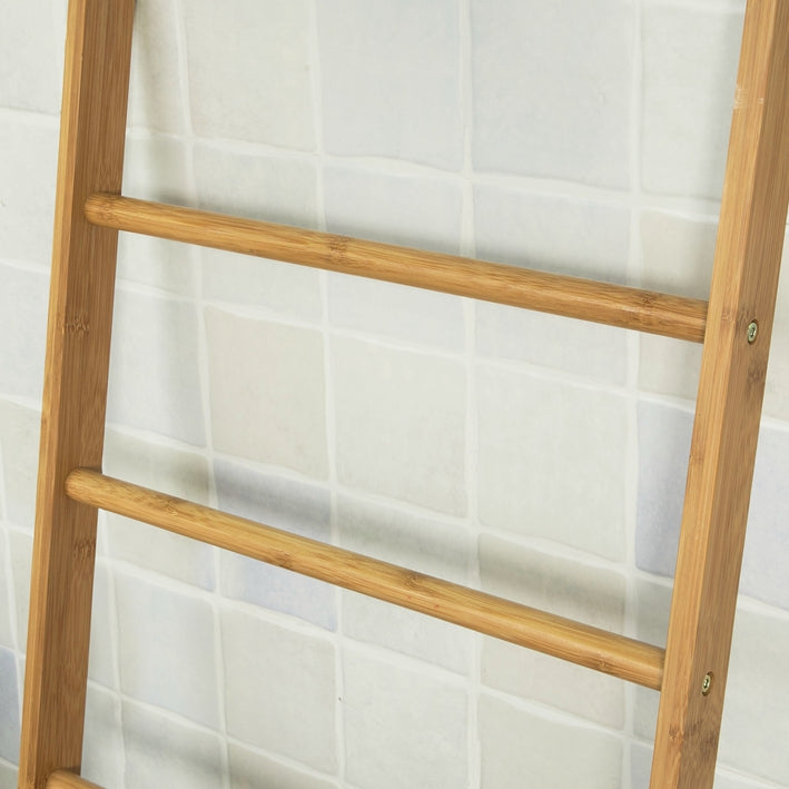 FRG263-N, Scaffale Scala con portabiancheria salvaspazio,organizzare la bagno,impermeabile