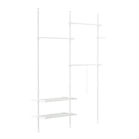 SoBuy Cabina armadio 195x42x295cm FRG34-II-W