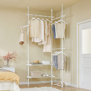 SoBuy Cabina armadio 195x42x295cm FRG34-II-W