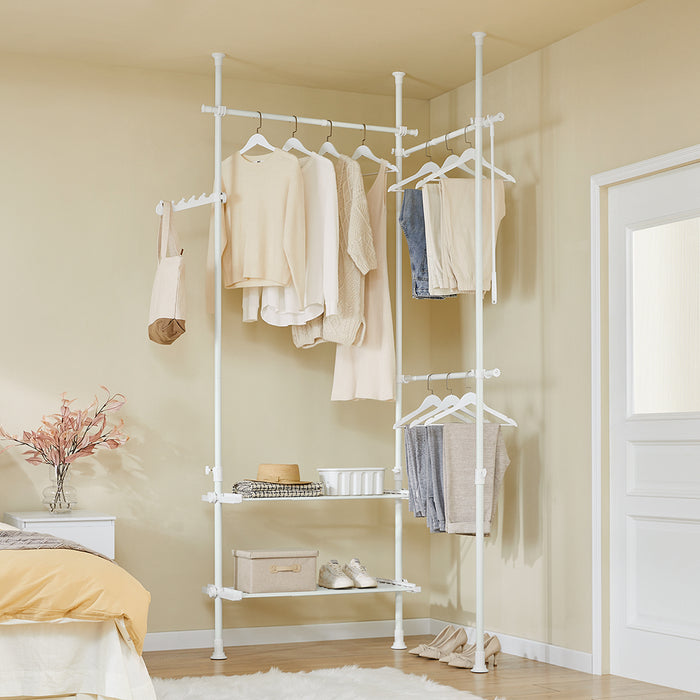 SoBuy Cabina armadio 195x42x295cm FRG34-II-W