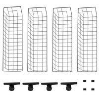 SoBuy 2 cesti per cabina armadio componibile Cestini portaoggetti organizer armadio FRG34-P02