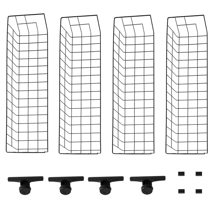 SoBuy 2 cesti per cabina armadio componibile Cestini portaoggetti organizer armadio FRG34-P02