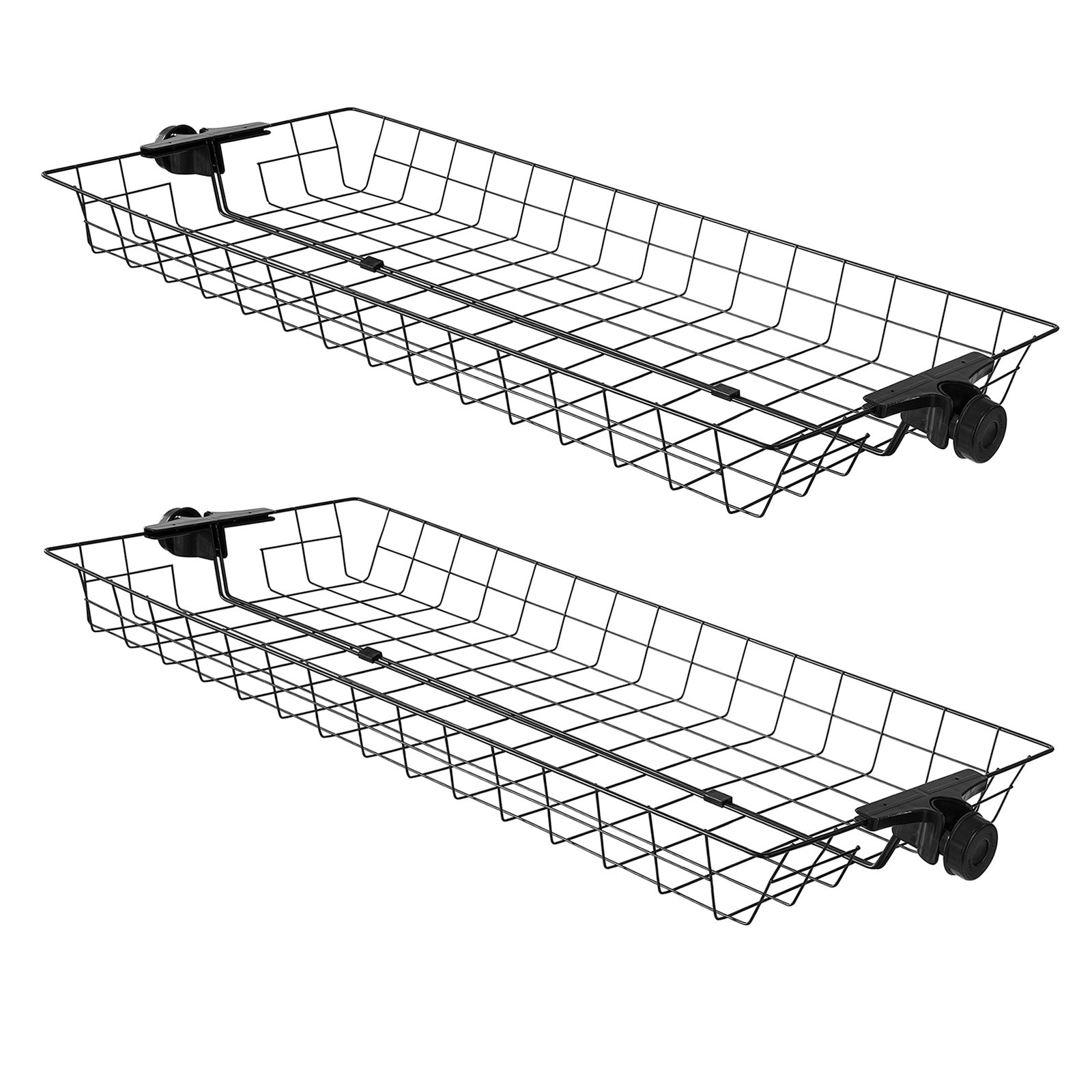 SoBuy 2 cesti per cabina armadio componibile Cestini portaoggetti organizer armadio FRG34-P02