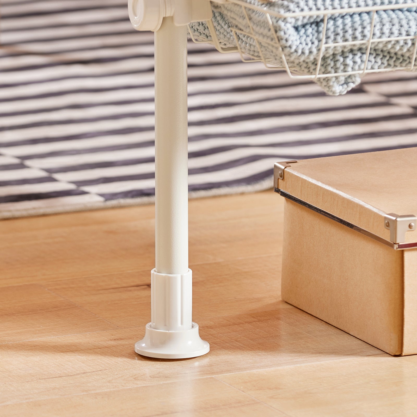 Cabina Armadio Guardaroba Componibile Appendiabiti Bianco FRG34-W