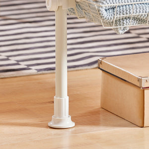 Cabina Armadio Guardaroba Componibile Appendiabiti Bianco FRG34-W