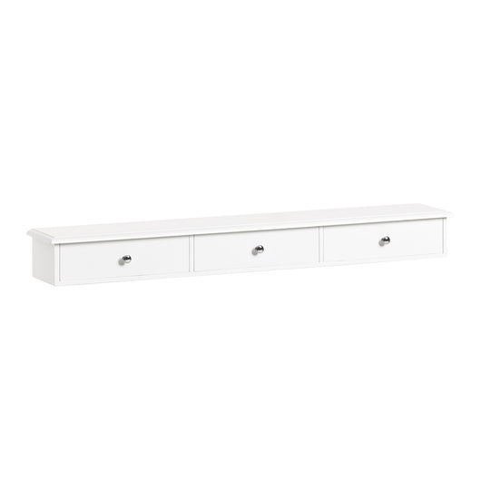 Consolle Con 3 Cassetti Libreria Scaffale A Scala Libreria A Scala Bianco FRG43-L-W SoBuy