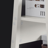 SoBuy guardaroba, appendiabiti con due ripiani colore: bianco FRG59-W,IT