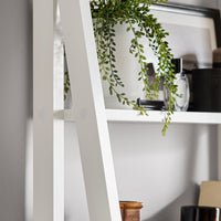  scaffale a scala moderno con cinque ripiani. colore: bianco FRG61-W,IT