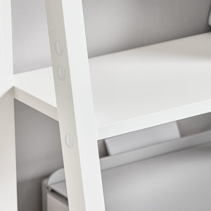  scaffale a scala moderno con cinque ripiani. colore: bianco FRG61-W,IT