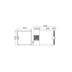 FRIGO-CONGELATORE CRUISE 40 CUBIC