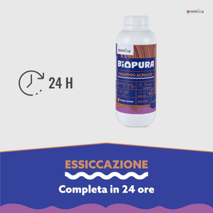 Fissativo acrilico isolante professionale per muri e intonaci – kit 2 pezzi biopura cromika