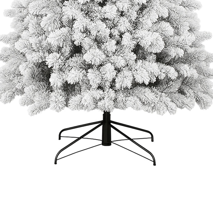 Shinny - Albero di Natale Innevato in PE, PVC e PP Ø116x210H cm, 1339 Punte