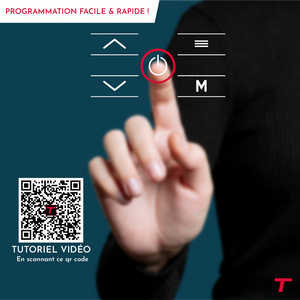 Scaldasalviette elettrico Thomson senza fluido, connesso al WiFi, con ventola da 500W, cosmo