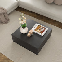 Tavolino da salotto Obsydian - cm 80 X 80 H. 28 | Duzzle