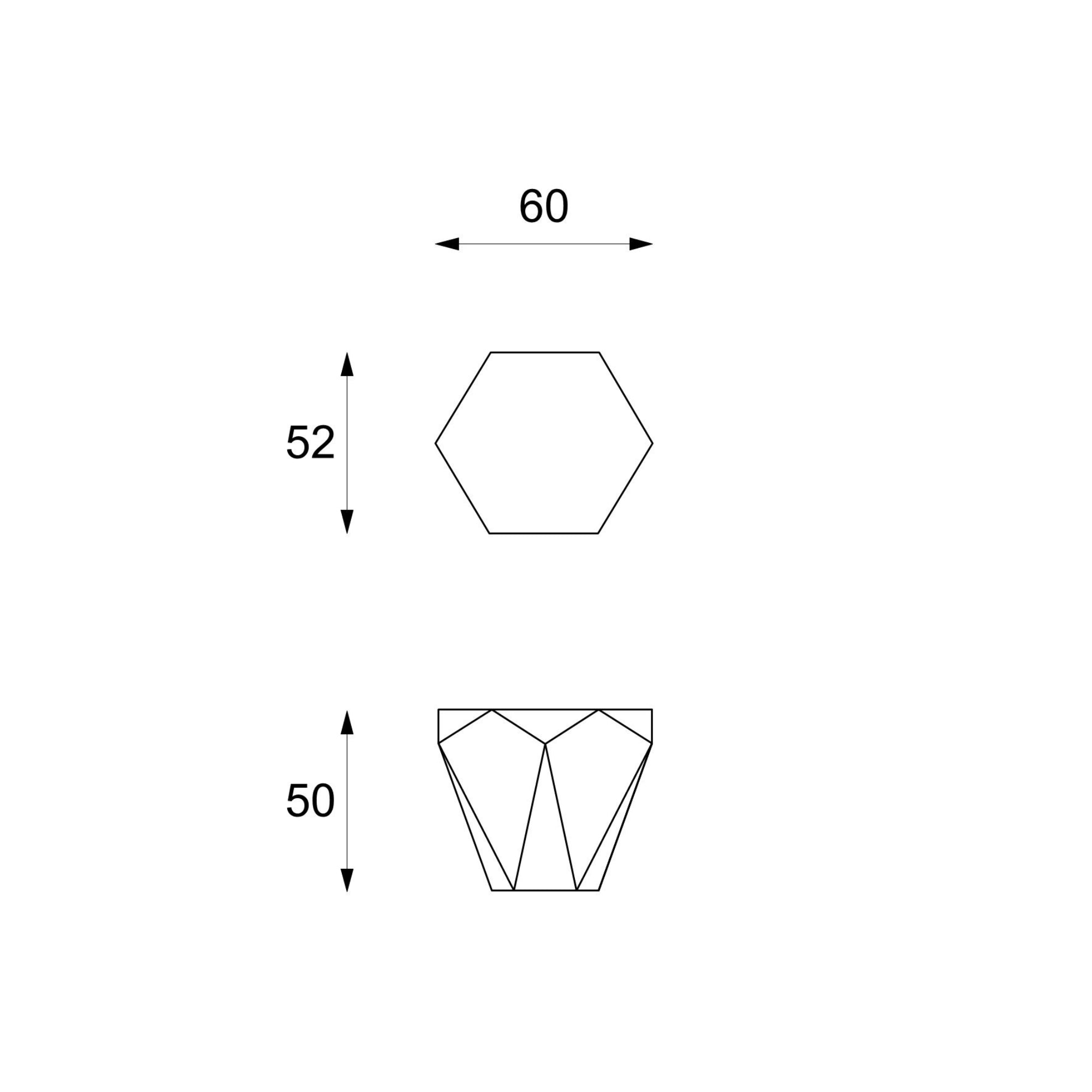 Tavolino da salotto Ara minor Grey Tagalog - cm 60 X 60 H. 50 | Duzzle