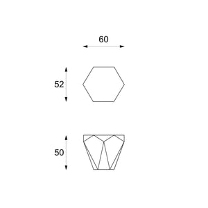 Tavolino da salotto Ara minor Grey Tagalog - cm 60 X 60 H. 50 | Duzzle