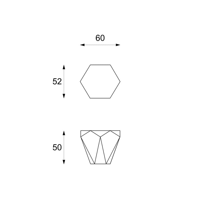 Tavolino da salotto Ara minor Grey Tagalog - cm 60 X 60 H. 50 | Duzzle