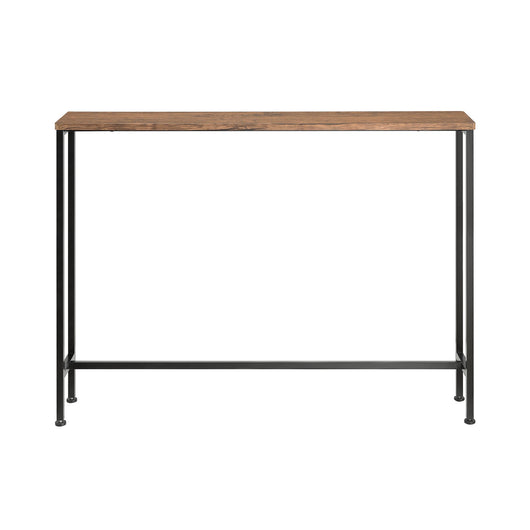 Tavolo da Consolle Vintage Tavolo da Ingresso Tavolo per Divano salvaspazio L120*P20*A80 cm Marrone FSB19-XL-N