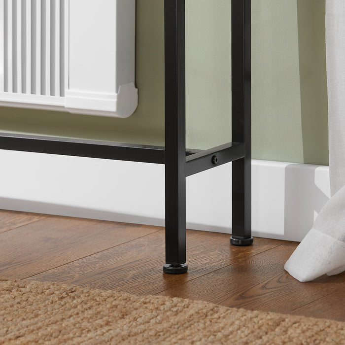 Tavolo da Consolle Vintage Tavolo da Ingresso Tavolo per Divano salvaspazio L120*P20*A80 cm Beige FSB19-XL-Z