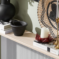 Tavolo da Consolle Vintage Tavolo da Ingresso Tavolo per Divano salvaspazio L120*P20*A80 cm Beige FSB19-XL-Z