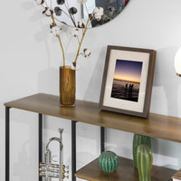 Tavolo da Consolle Vintage Tavolo da Ingresso Tavolo per Divano salvaspazio 3 Ripiani FSB35-PF