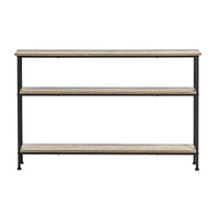 Tavolo da Consolle Vintage Tavolo da Ingresso Tavolo per Divano salvaspazio Consolle 3 Ripiani FSB49-PZ