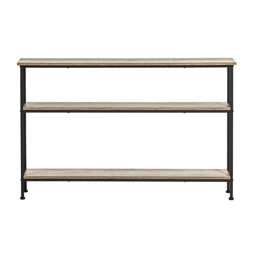 Tavolo da Consolle Vintage Tavolo da Ingresso Tavolo per Divano salvaspazio Consolle 3 Ripiani FSB49-PZ