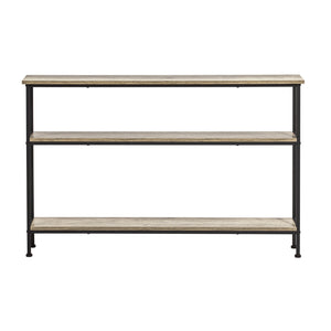 Tavolo da Consolle Vintage Tavolo da Ingresso Tavolo per Divano salvaspazio Consolle 3 Ripiani FSB49-PZ