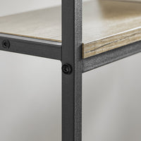 Tavolo da Consolle Vintage Tavolo da Ingresso Tavolo per Divano salvaspazio Consolle 3 Ripiani FSB49-PZ