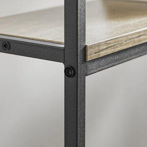 Tavolo da Consolle Vintage Tavolo da Ingresso Tavolo per Divano salvaspazio Consolle 3 Ripiani FSB49-PZ