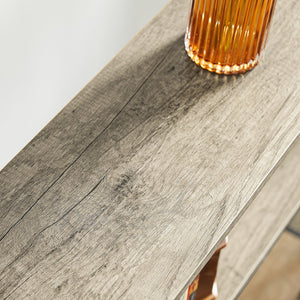 Tavolo da Consolle Vintage Tavolo da Ingresso Tavolo per Divano salvaspazio Consolle 3 Ripiani FSB49-PZ